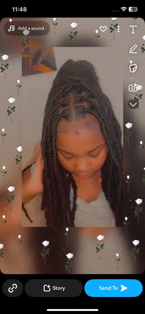 Indie Distress Locs