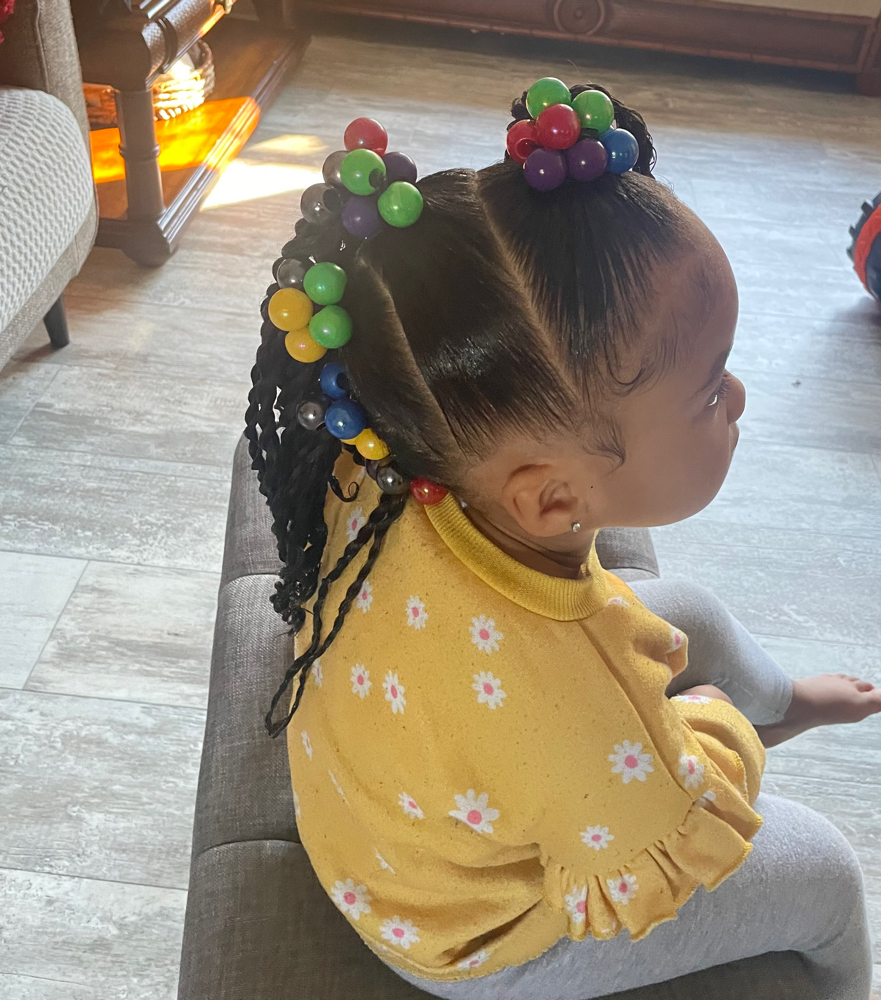 Kids Ponytails Styles