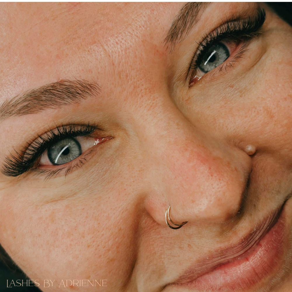 Natural Full Set at Lashes by Adrienne in Manitowoc, WI