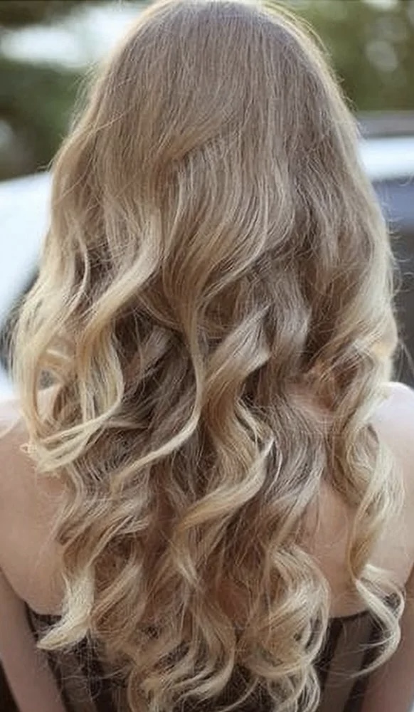 Curls With Flatiron Or Curling Iron