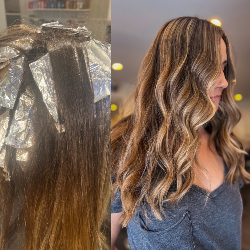 Partial Custom Balayage / Highlight