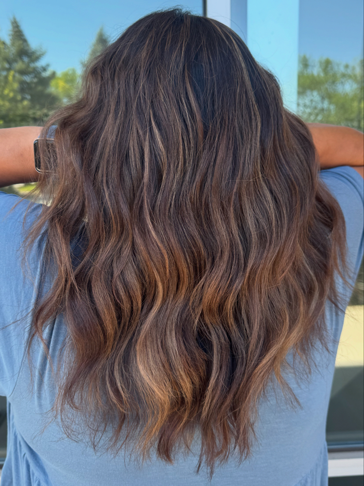 Custom Partial Highlight at shire beauty in meridian, ID
