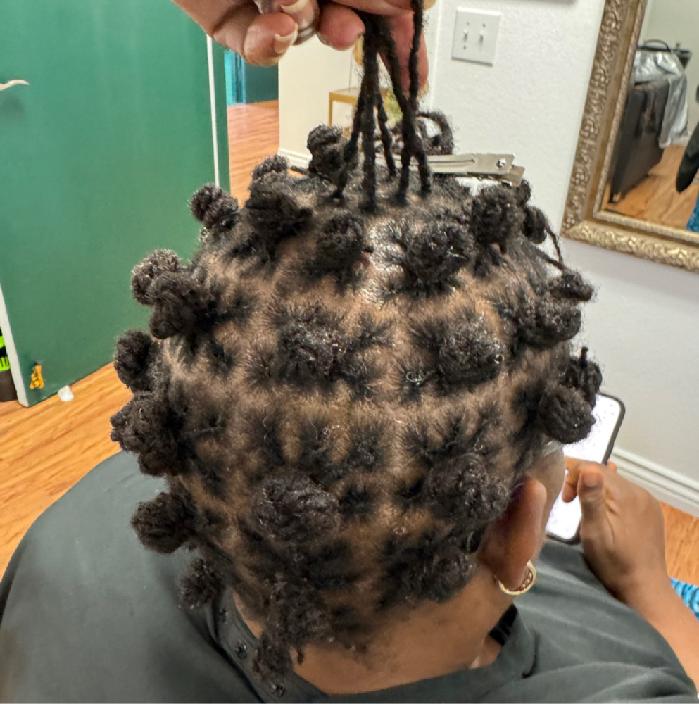 Microlocs at Lovelylocs Natural Hair Care in MORENO VALLEY, CA