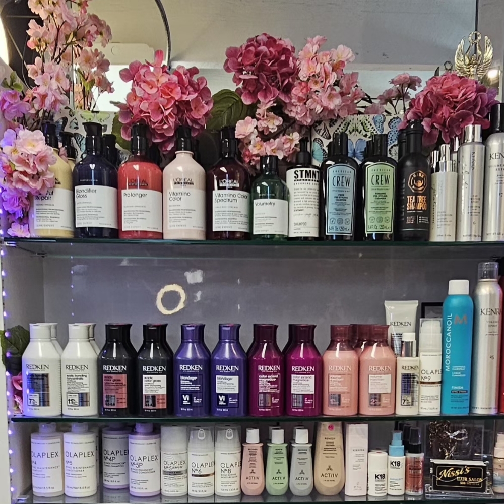 Salon Retail Pickup at Nissi's Hair Salon in Wellesley Hills, MA