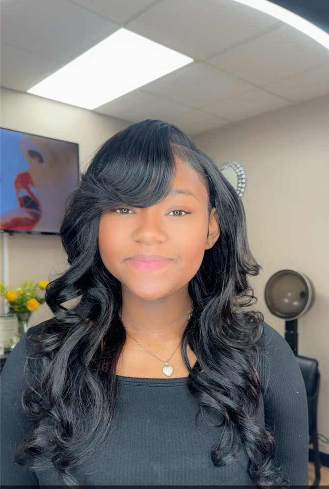 Quick Weave W/ Minimum Leaveout