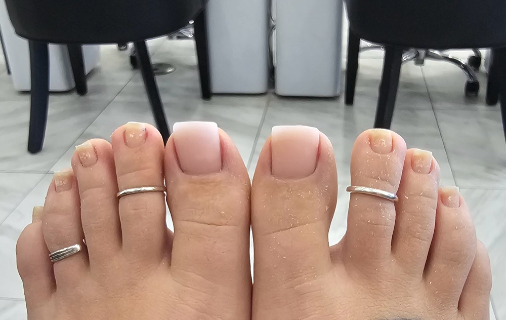 Acrylic On Big Toes Only