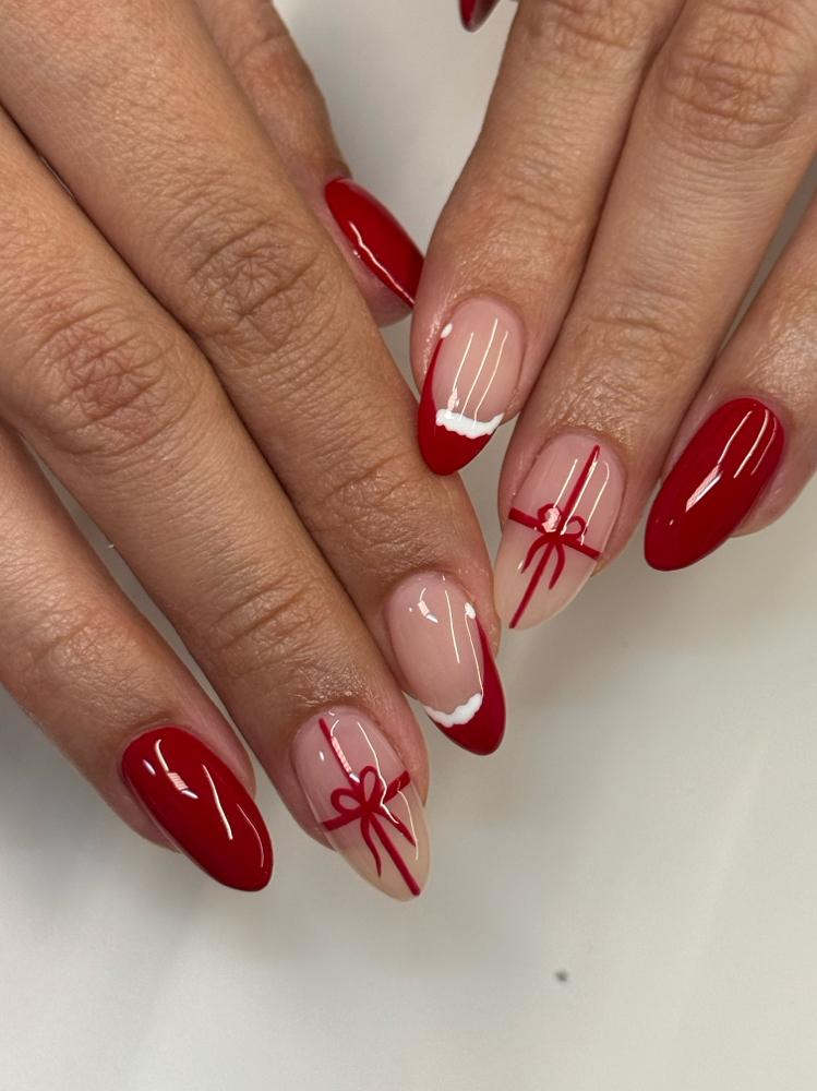 Builder Gel Manicure/Fill M-L at Beccasnailbar in Whittier, CA