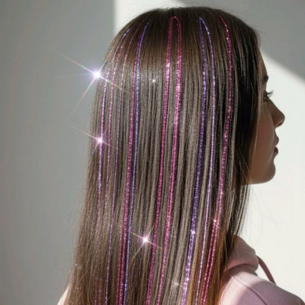 Tinsel ✨Fairy Hair✨ at INVU Beauty Salon in Modesto, CA