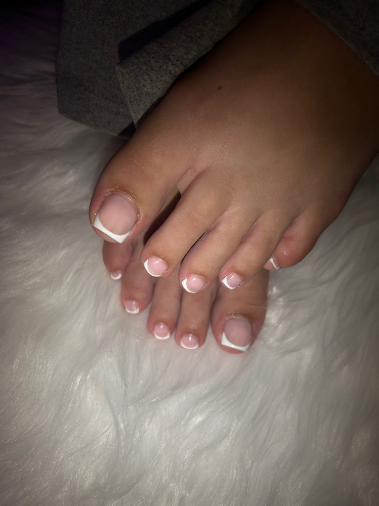 Gel Pedicure at Nails By Hannah in Racine, WI
