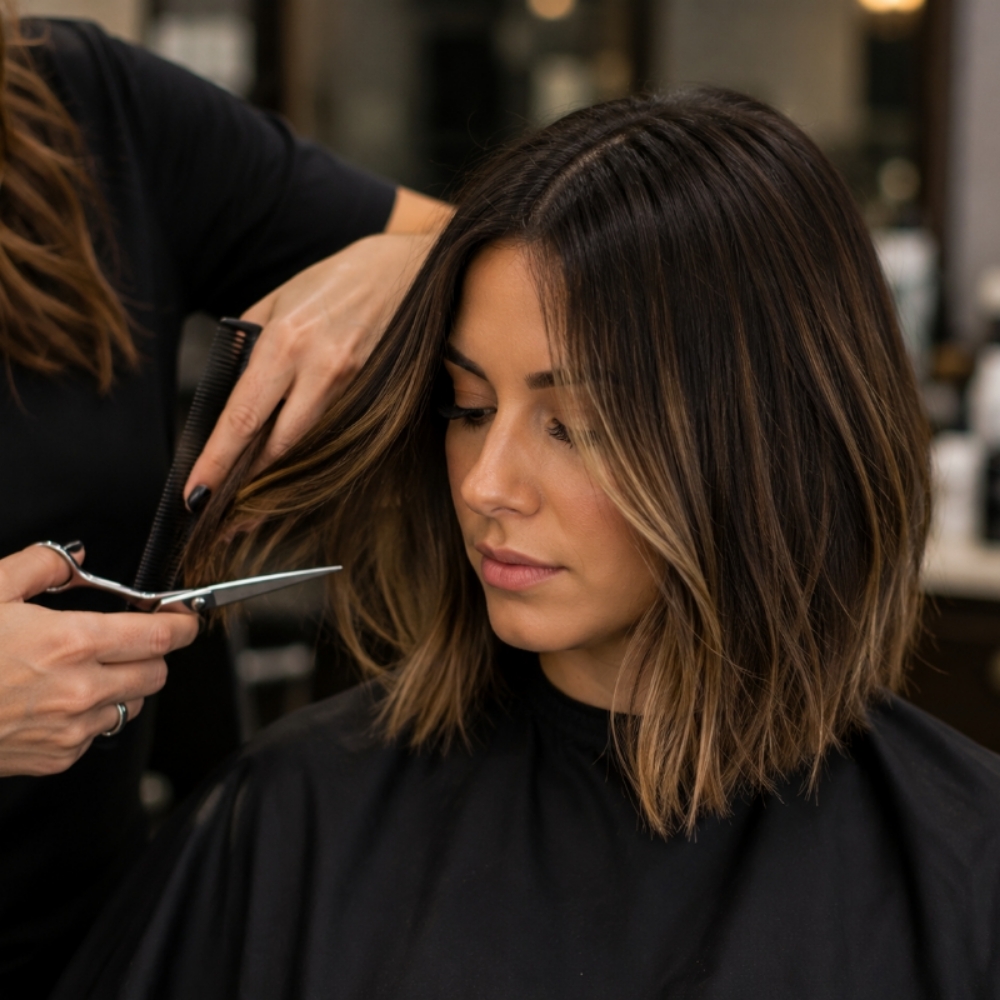 Polished Ends Hair Trim Add On at The Beauty Bartender in Hudson Oaks, TX