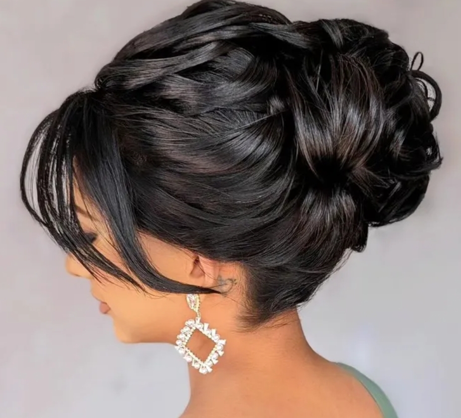 Updo In Salon