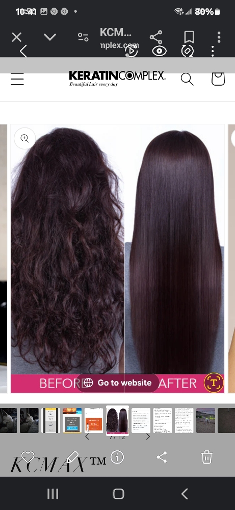 Keratin Smoothing KCMAX treatment