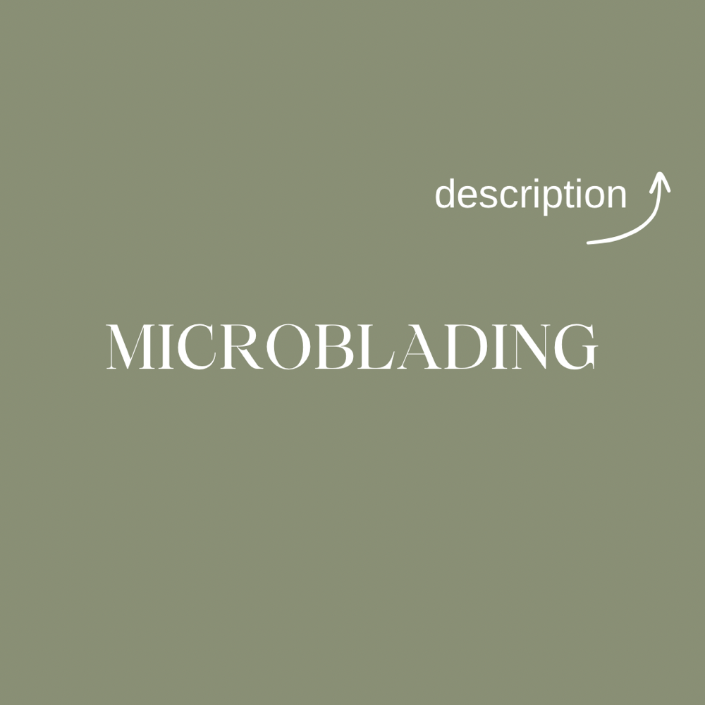 Microblading