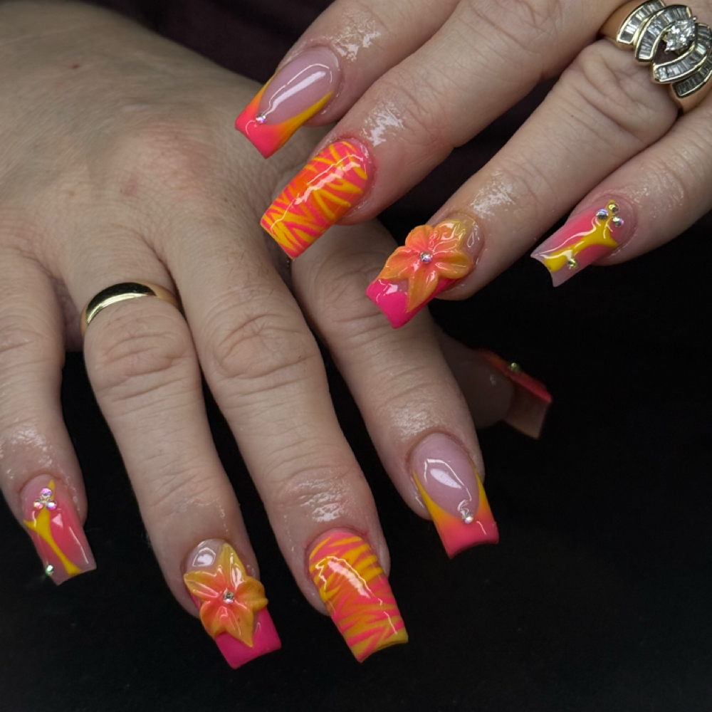 Intricate Nail Art at NailsBy.Brooklynn in Henderson, NV