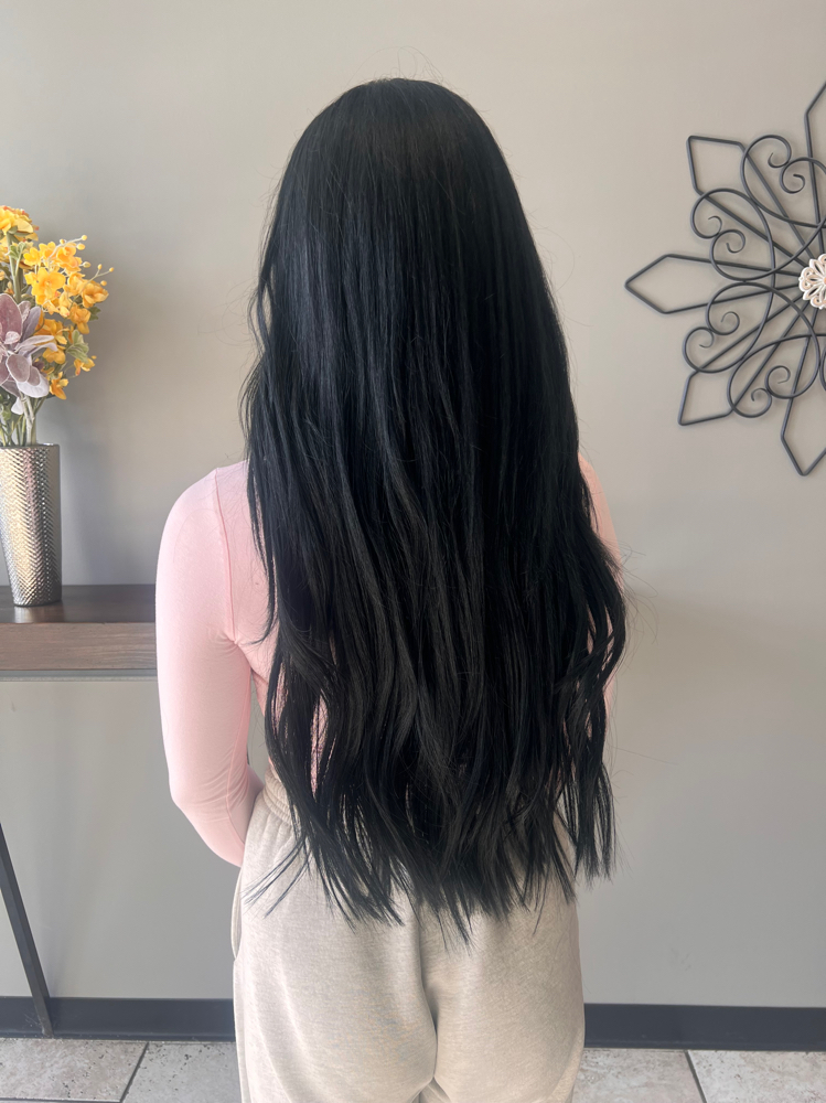 Hand Tied Extensions 3 Rows