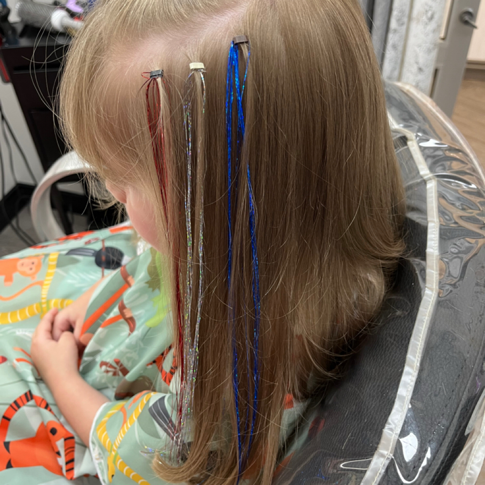 Tinsel Party at Hair by Nicole Schober in Selden, NY