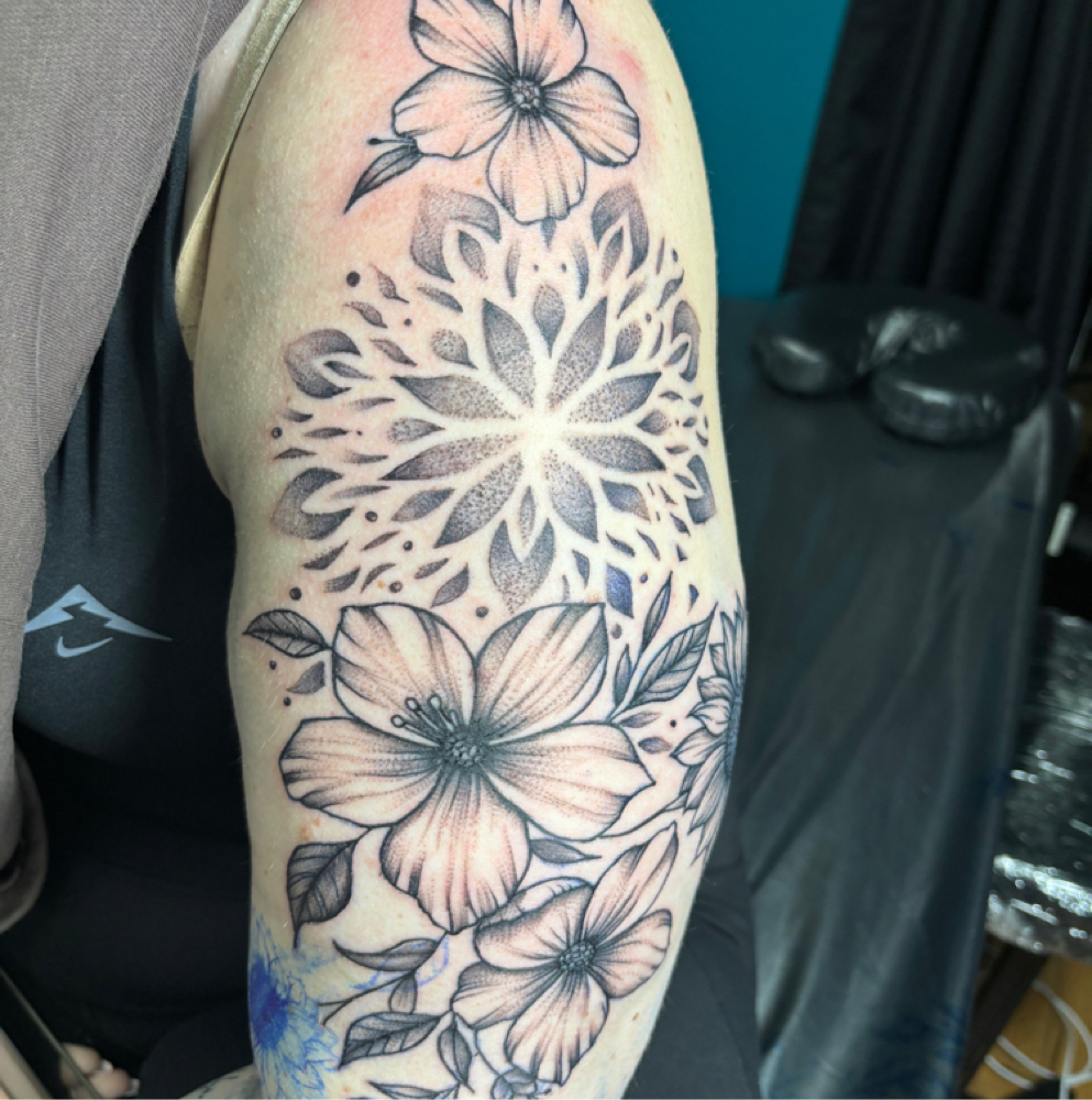 Half Sleeve (arm) at Tattoos By Jewels in Longview, TX