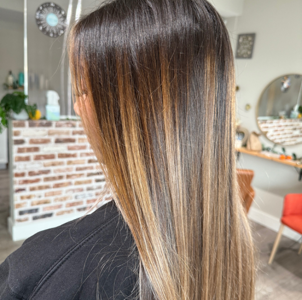 Signature Luxe Brunette Balayage at The Balayage Studio in Salem, OR