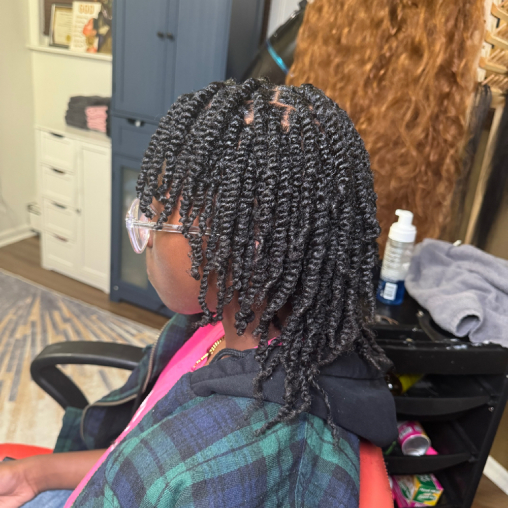 Kids Mini Twist Natural Hair at Preciousstylez in Pittsburgh, PA