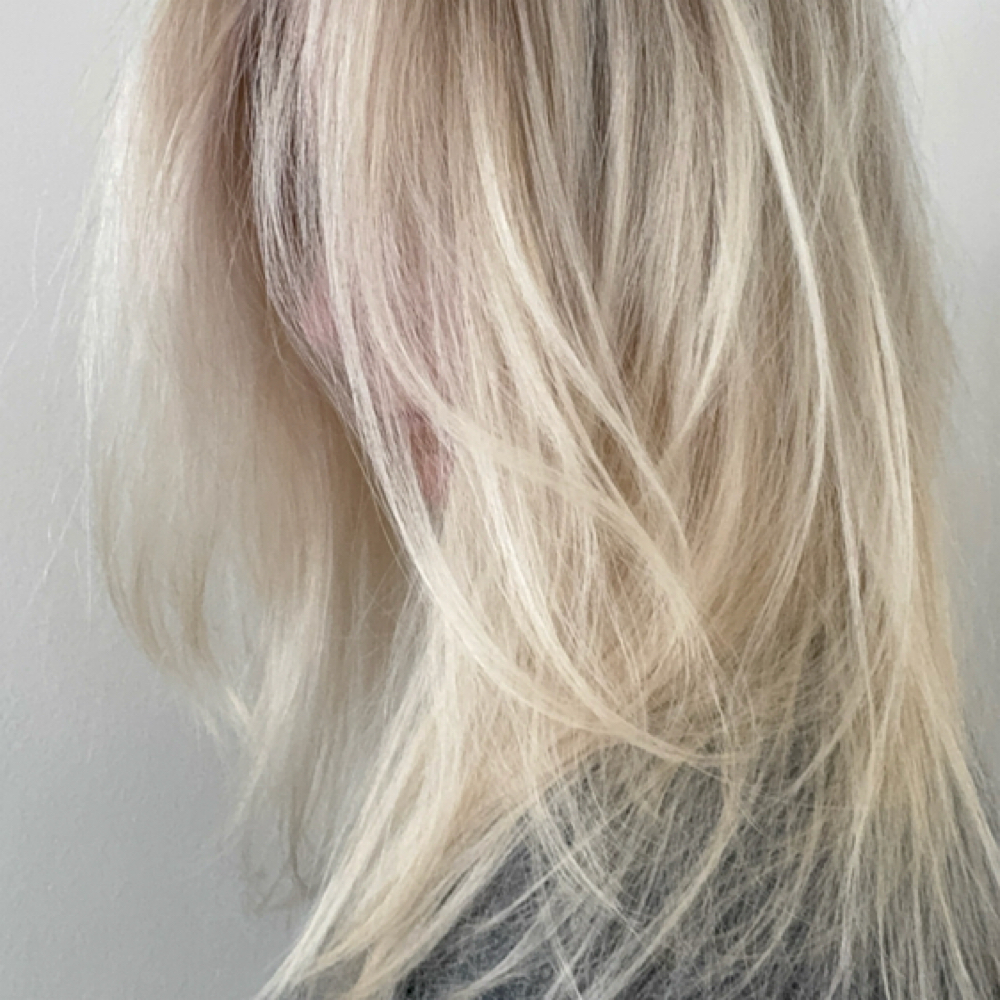 Salty blonde at Ardor+Grit Salon and Lounge in Holland, MI