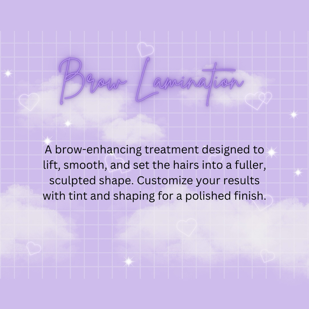 Brow Lamination at Soul Beauty by Mani in Sacramento, CA