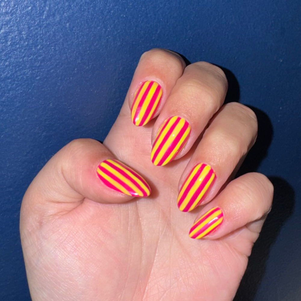Fill simple Art- Structured Gel Man at Gypsy Nails in Liverpool, NY