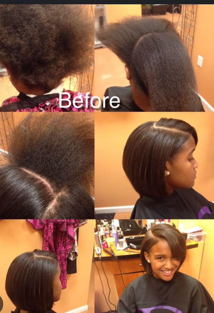 Blow-out+Silk Press+Treatment