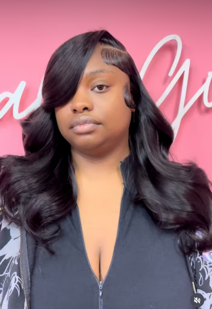 CLOSURE WIG INSTALL