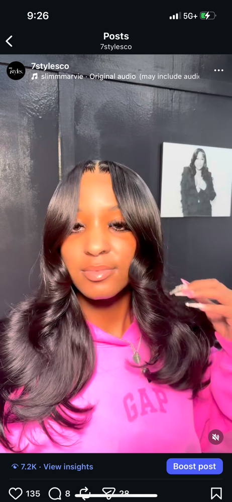 CLOSURE WIG INSTALL at 7stylesco. in Greensboro, NC