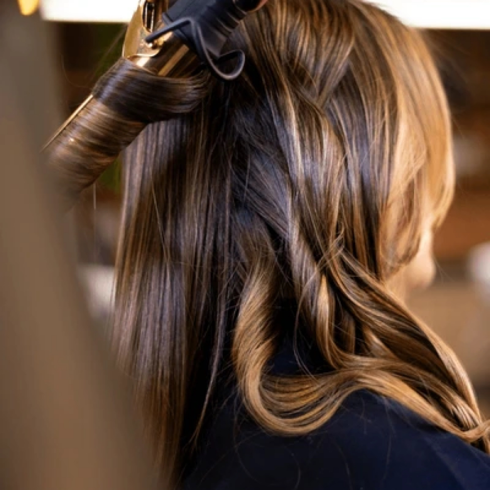 Curling Iron Or Flat Iron Service at Brook Alexander in Denver, NC
