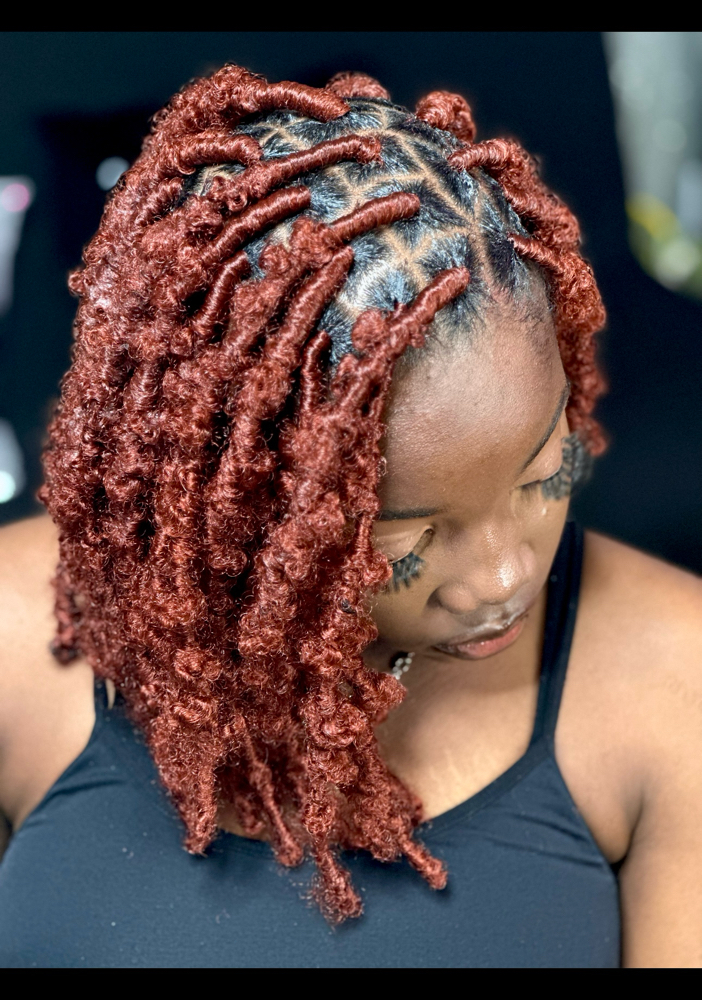 Hand Made Butterfly Locs Bob