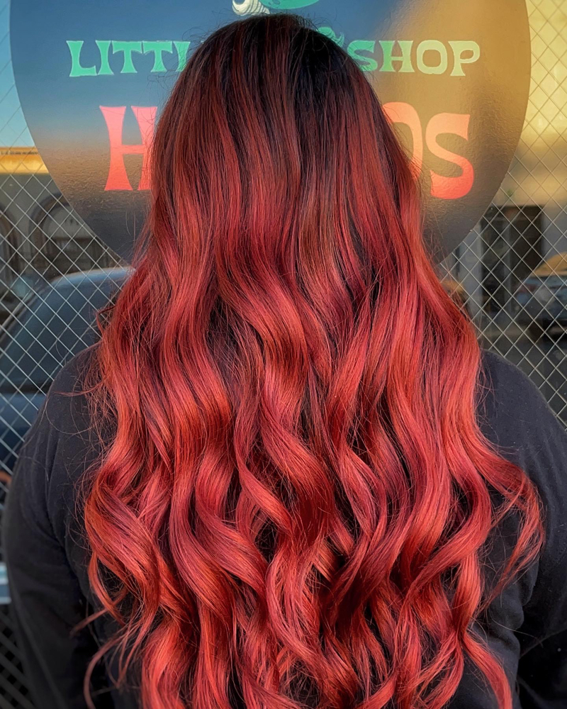 Balayage & Vivid Overlay