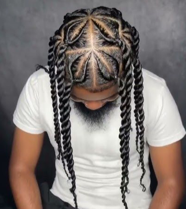 Large Kamikaze Twists Natural Hair at To Be Crowned By Nina Lynn in Emmaus, PA