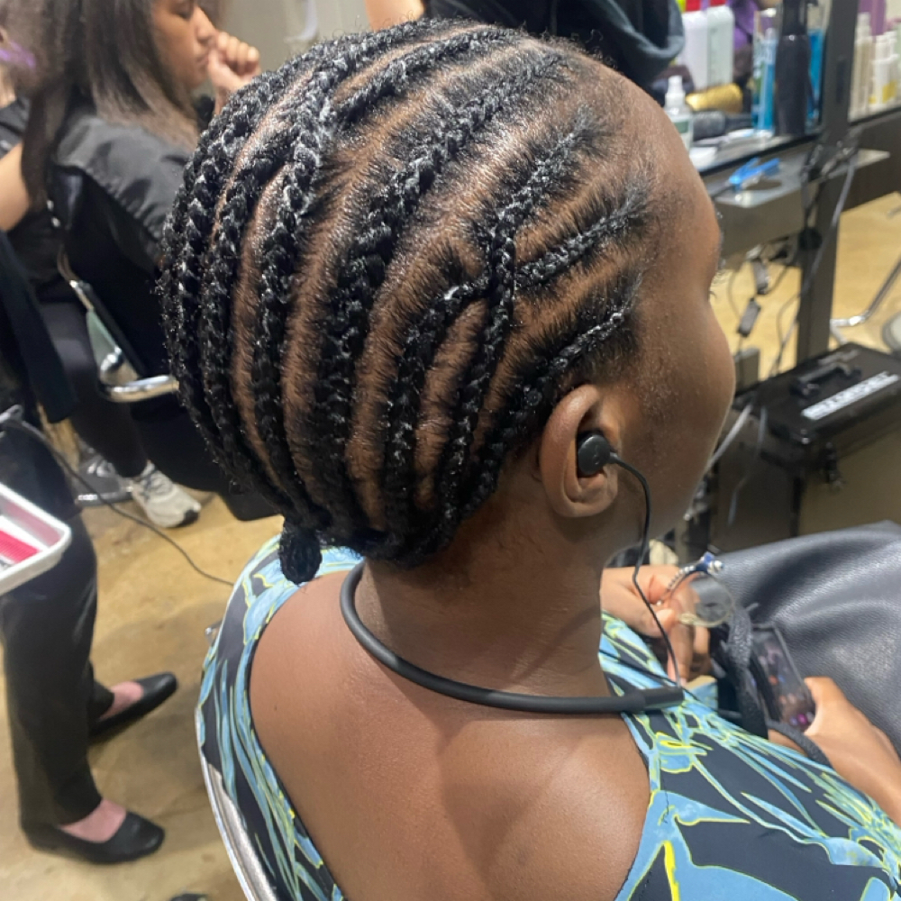 Braid Down x Clipped Ends at DLUXE Effect in Saint Louis, MO