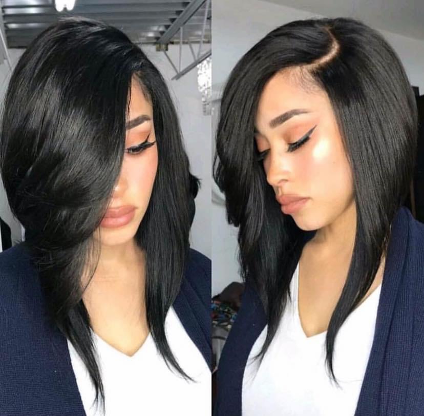 Partial Sew-In Cut & Style