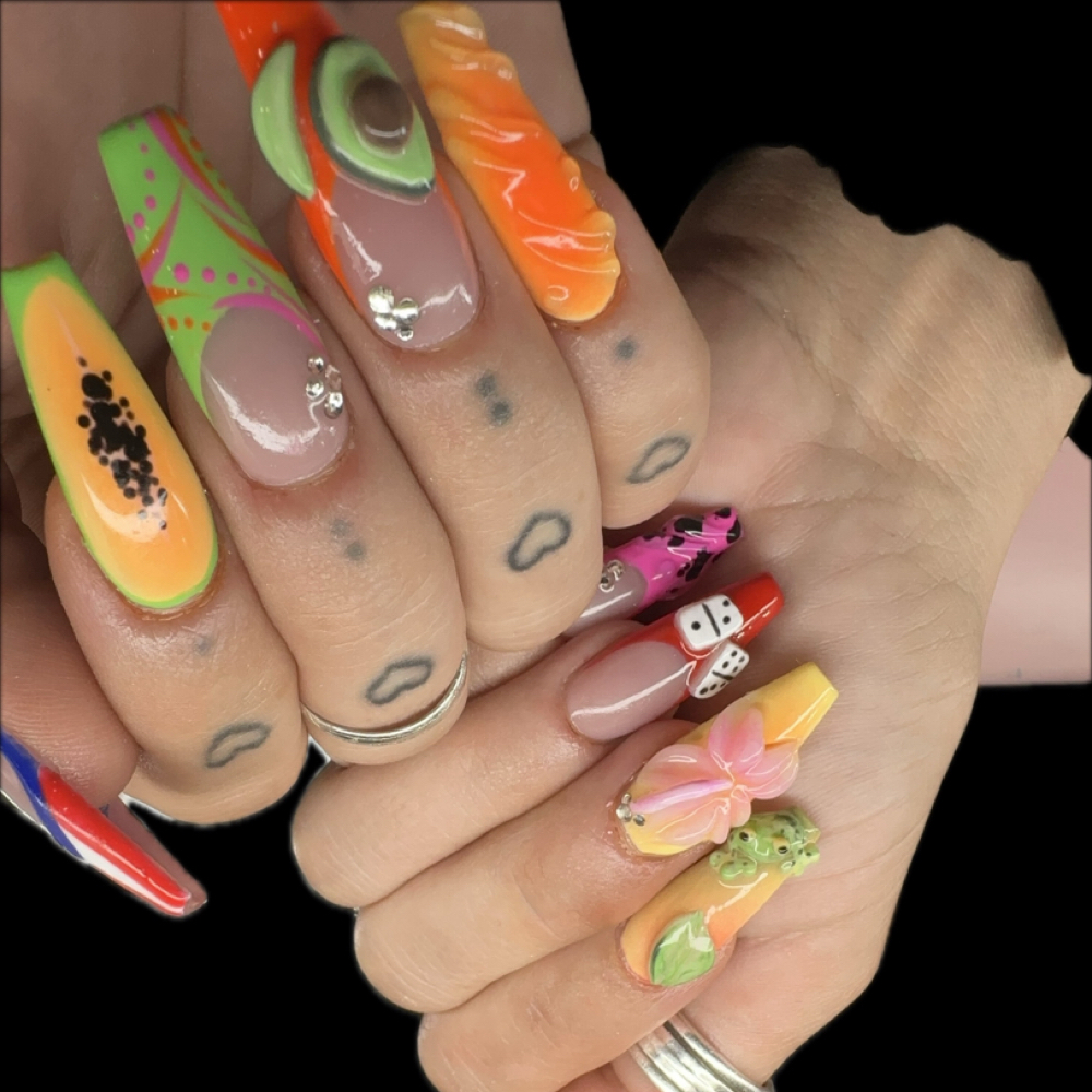 CUSTOM TIER 3 at The Queendom Nail & Spa Palace in West Lawn, PA