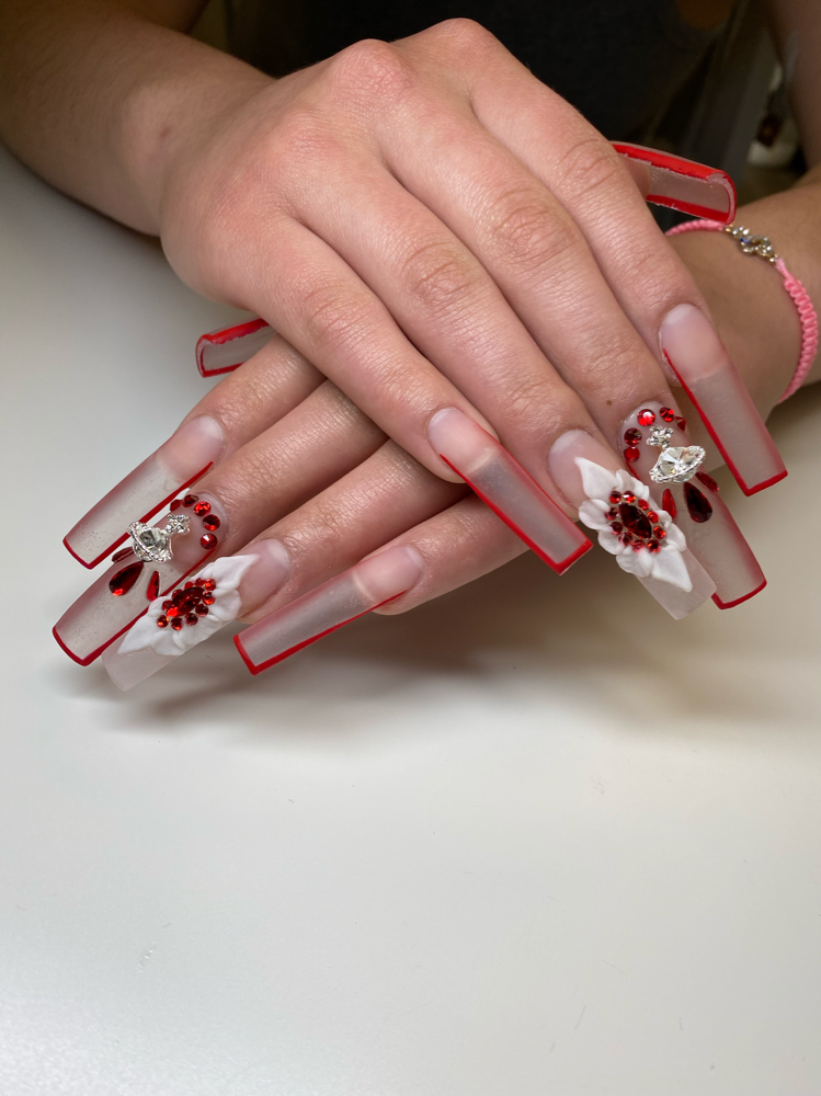 Xl Full Set Acrylics