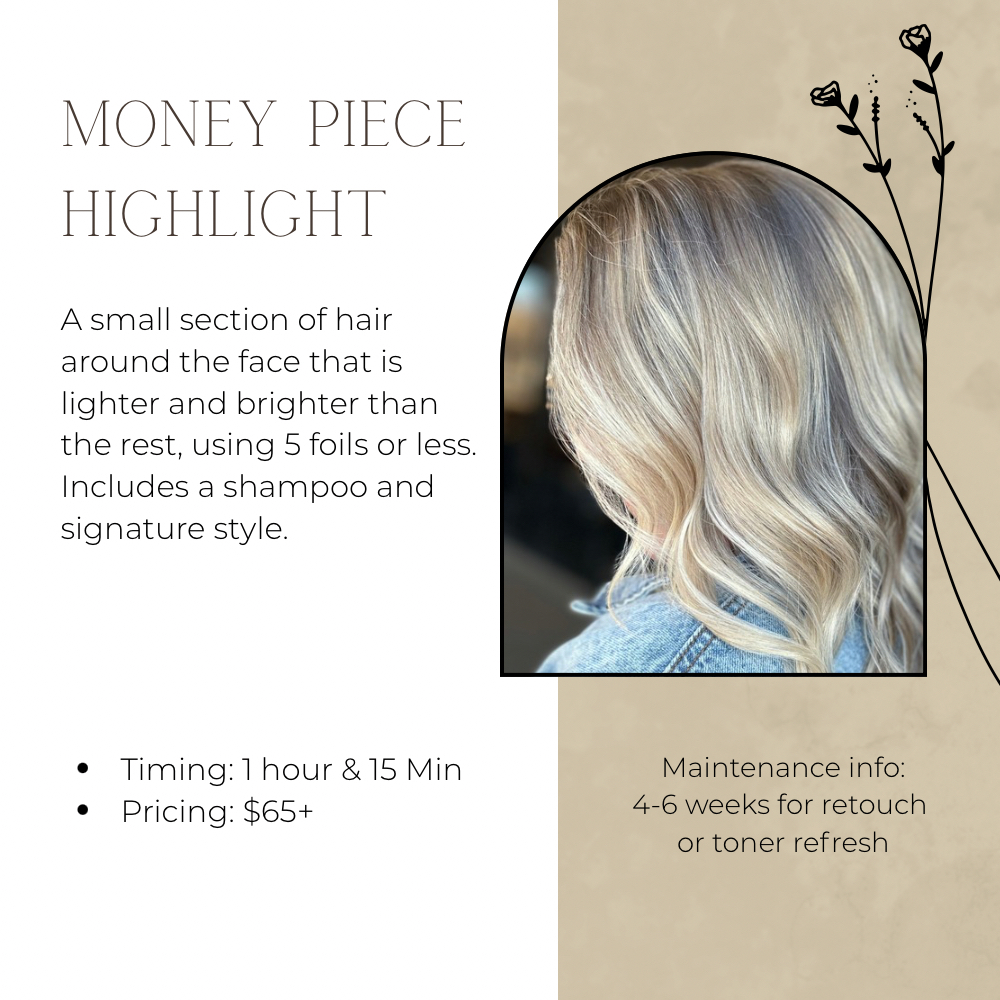 Money Piece Highlight at Carley’s Color Lounge in Fort Worth, TX