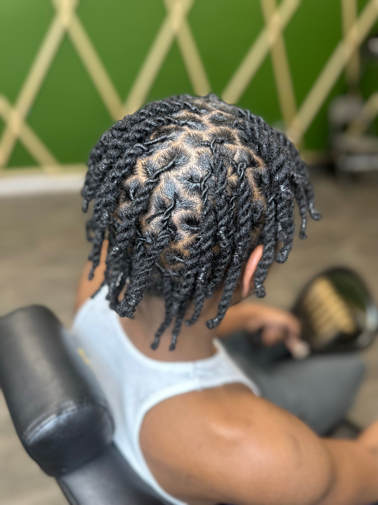 Loc Reconstruction at Xio Hair & Beauty Bar in Rosedale, MD