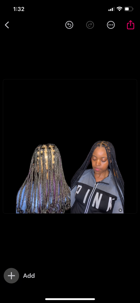 KNOTLEES/BOX BRAIDS