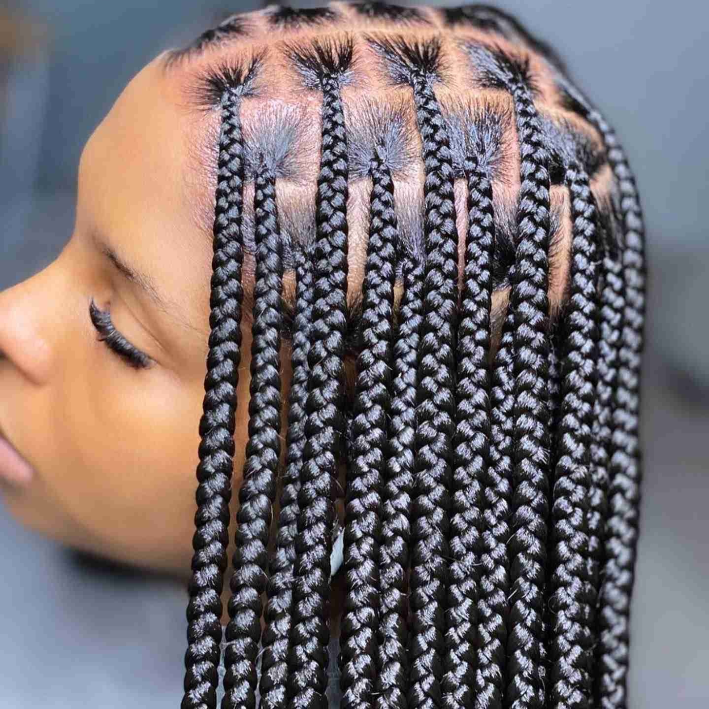 Knotless Braids at Loreign Creationz in Laurel, MD