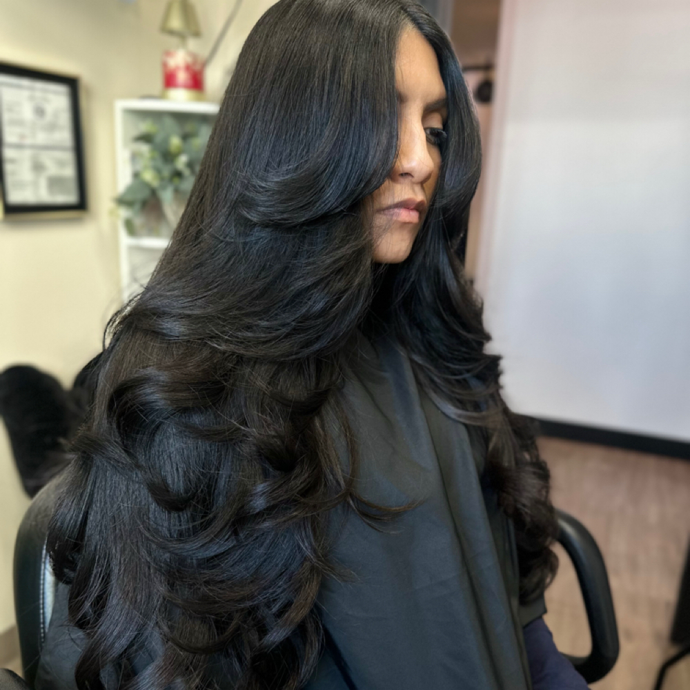 Luxury Full Service Women Haircut