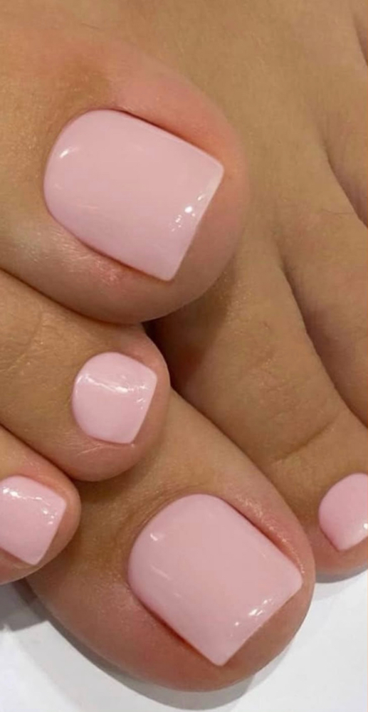 Basic Pedicure With Gel Polish