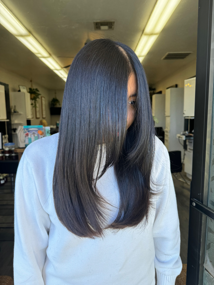 Add on gloss treatment