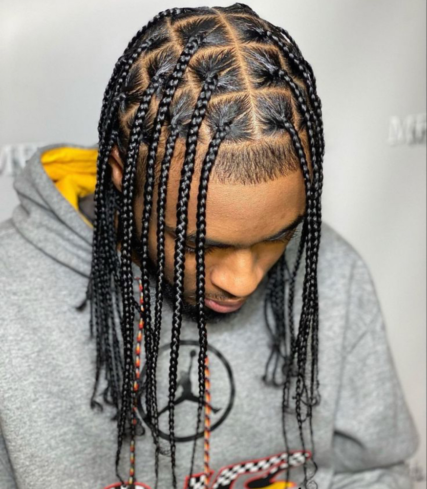 Men Box Braids