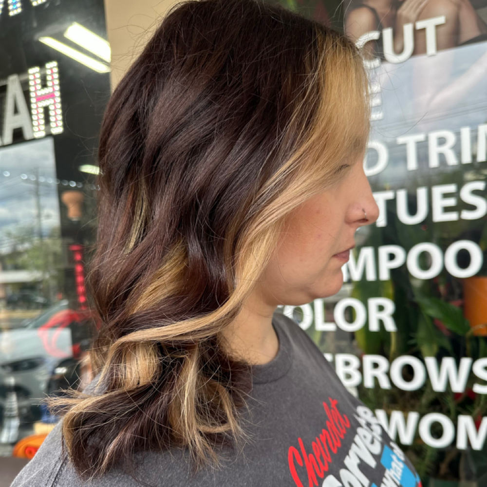 Face Frame Highlight at Mystic Goddess Beauty Studio in Nanuet, NY