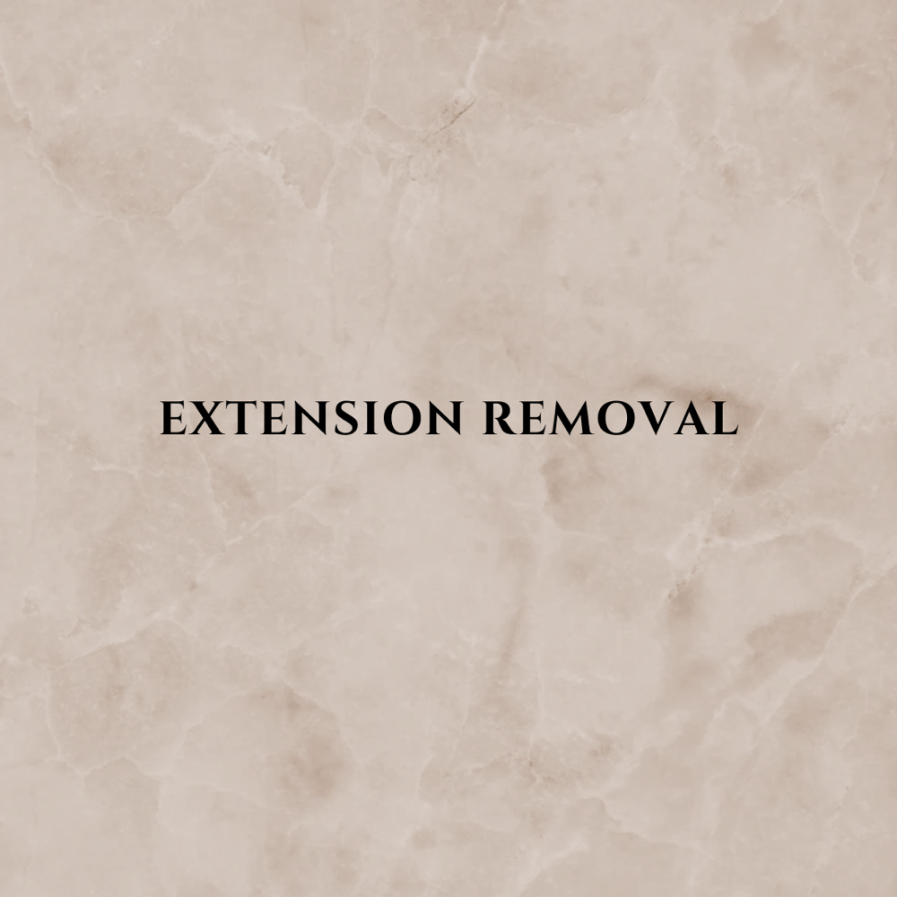 Extension Removal