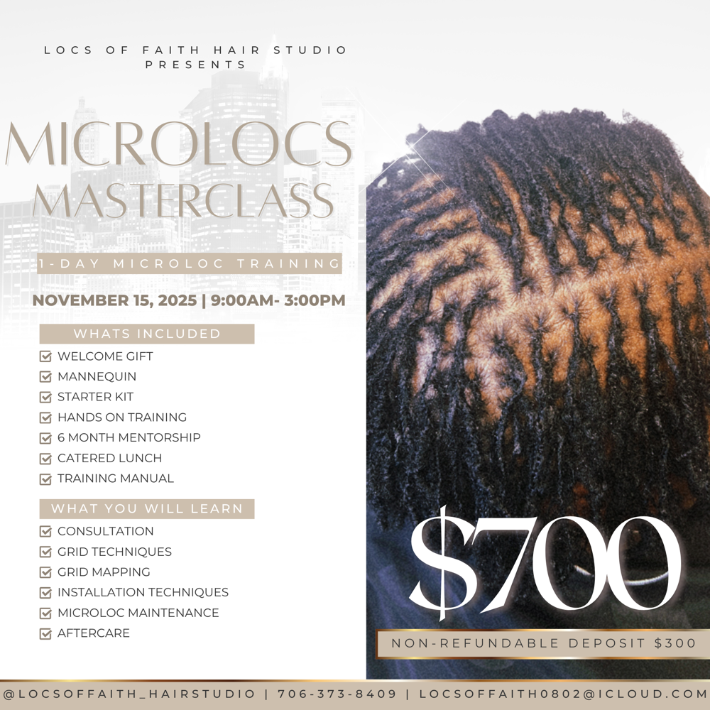 Microlocs Masterclass