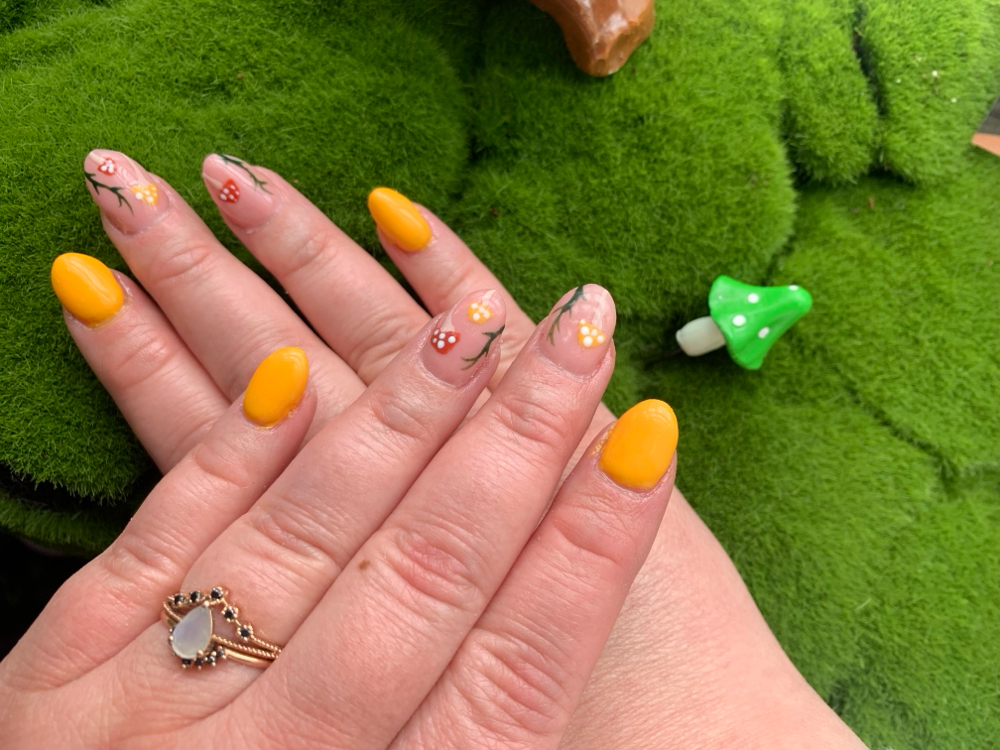 Gel with tips