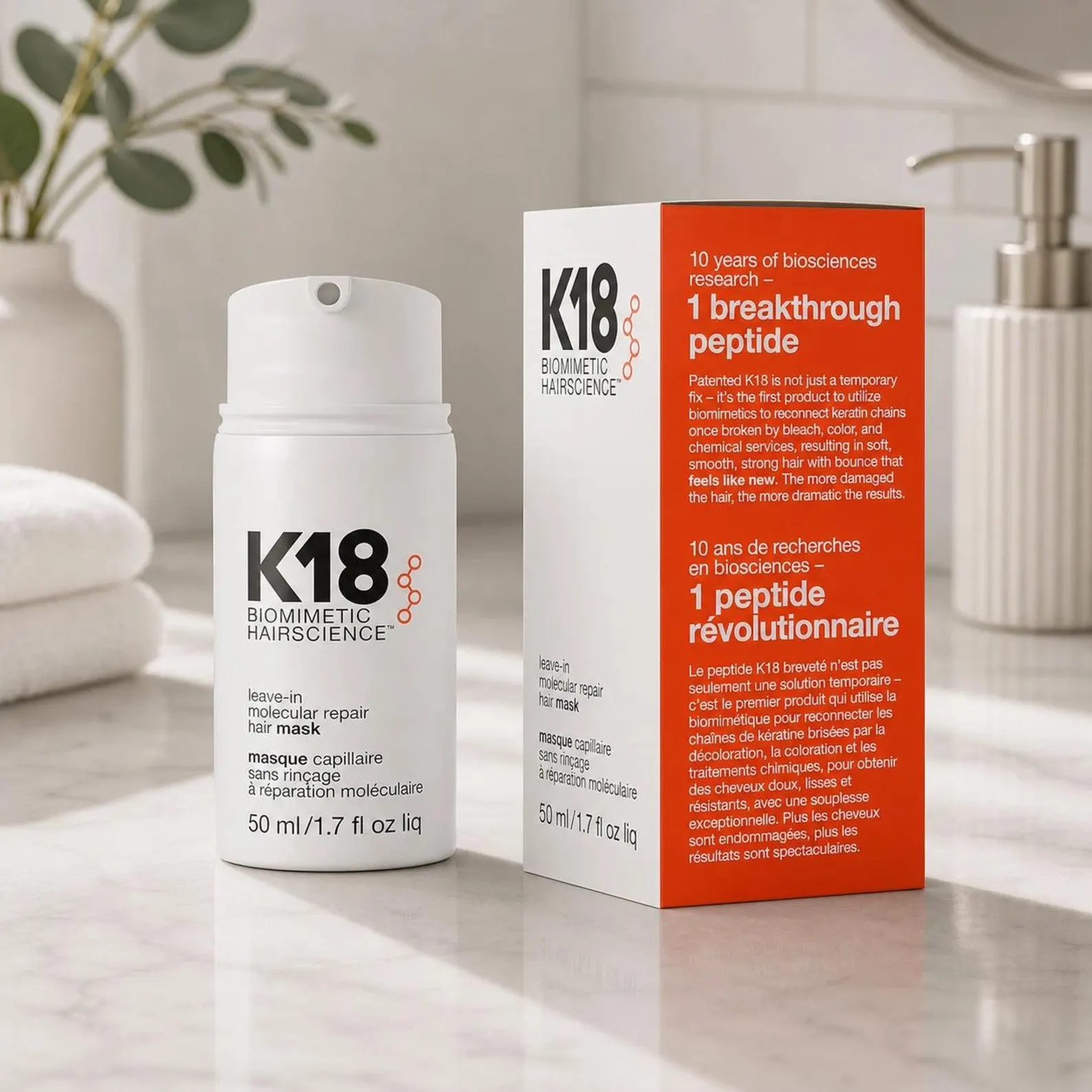 K18 Treatment at Anchor & Vine Hair Studio in Springfield, IL